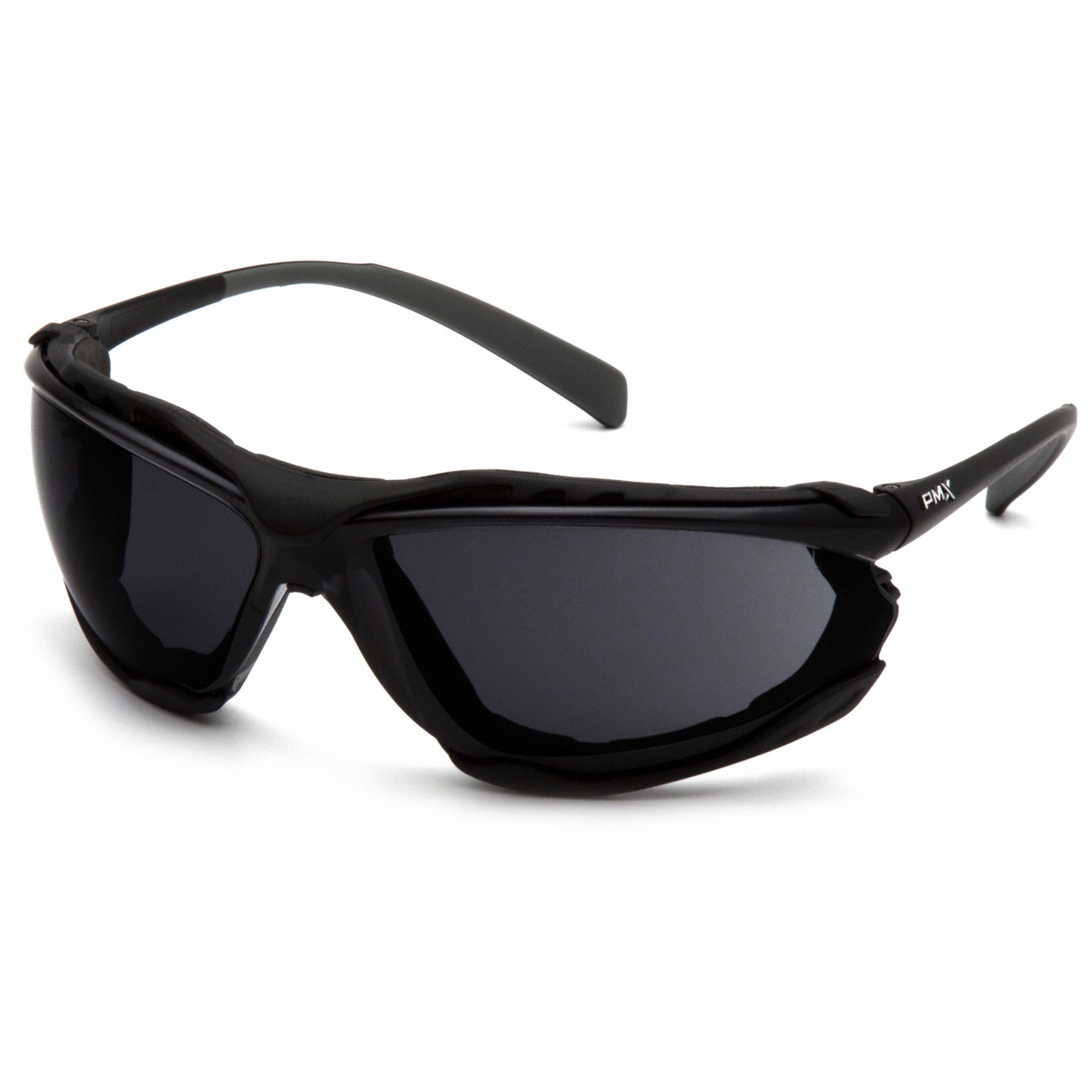 LUNETTES DE PROTECTION, PC, ANTIBUÉE, ANTIRAYURES, NR/GR FONCÉ, CSA, M, UNISEXES