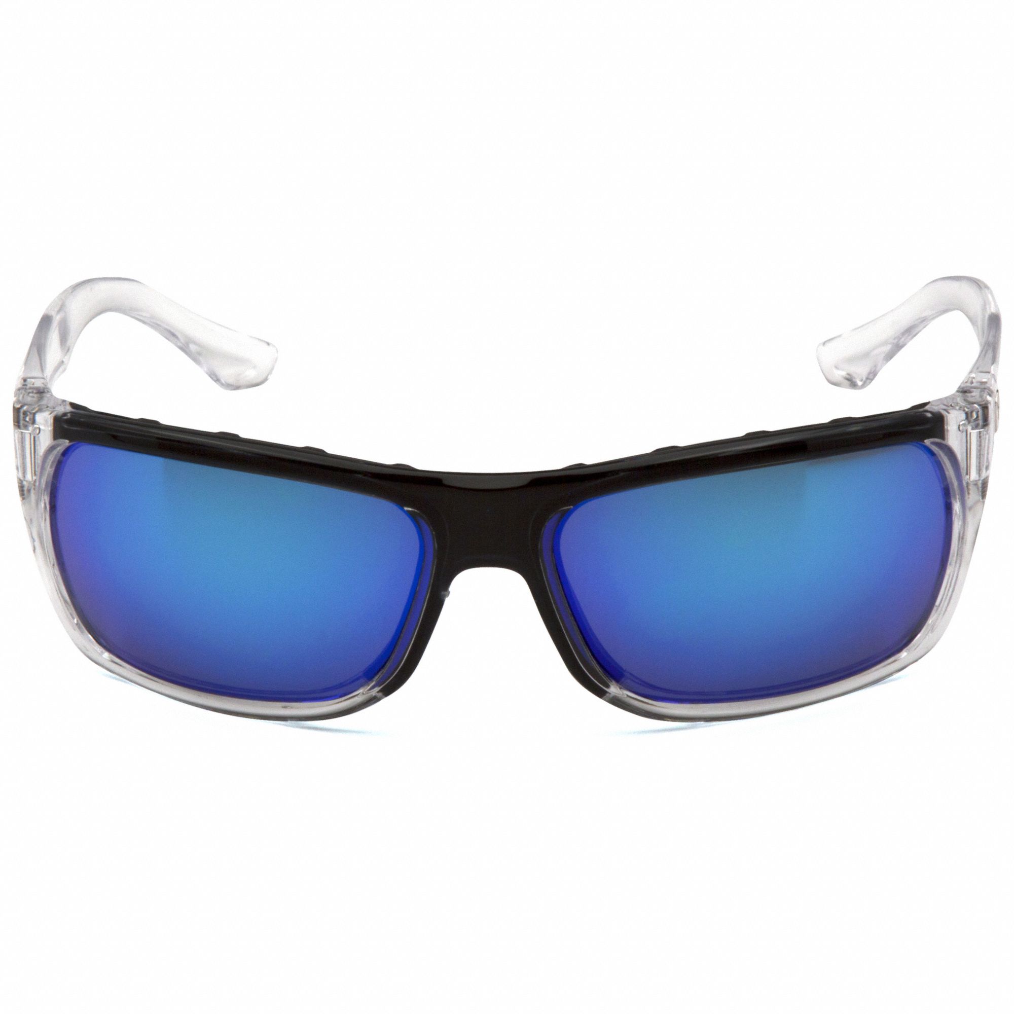 LUNETTES DE PROTECTION, MONTURE PLEINE, PC/TPE, ANTIBUÉE, NR/MIROIR BL GLACIER, CSA, UV, M, UNISEXE