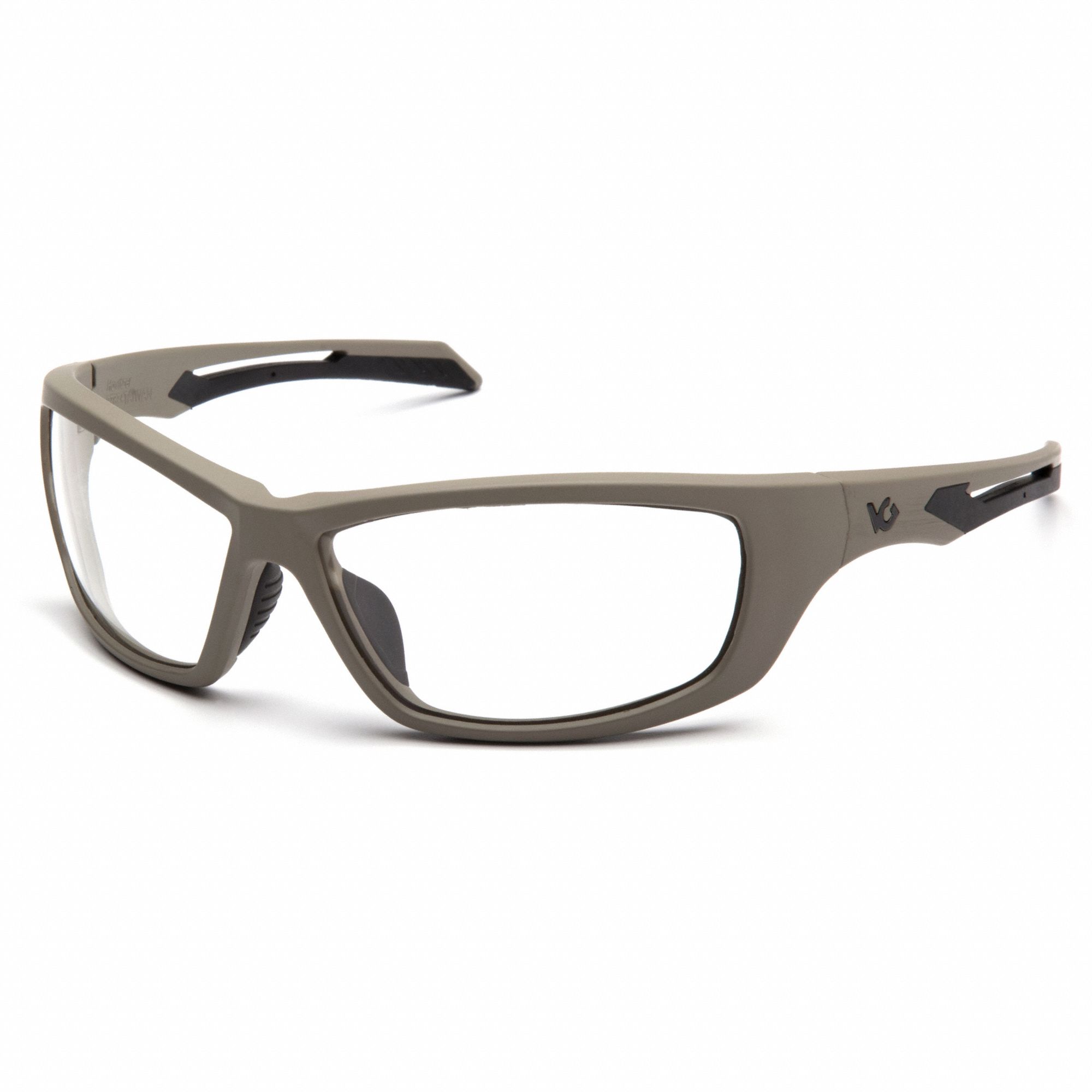 LUNETTES DE PROTECTION, NYLON/PC, ANTIBUÉE ANTIRAYURES, TAN/TRSP, CSA, UV, M, UNISEXES