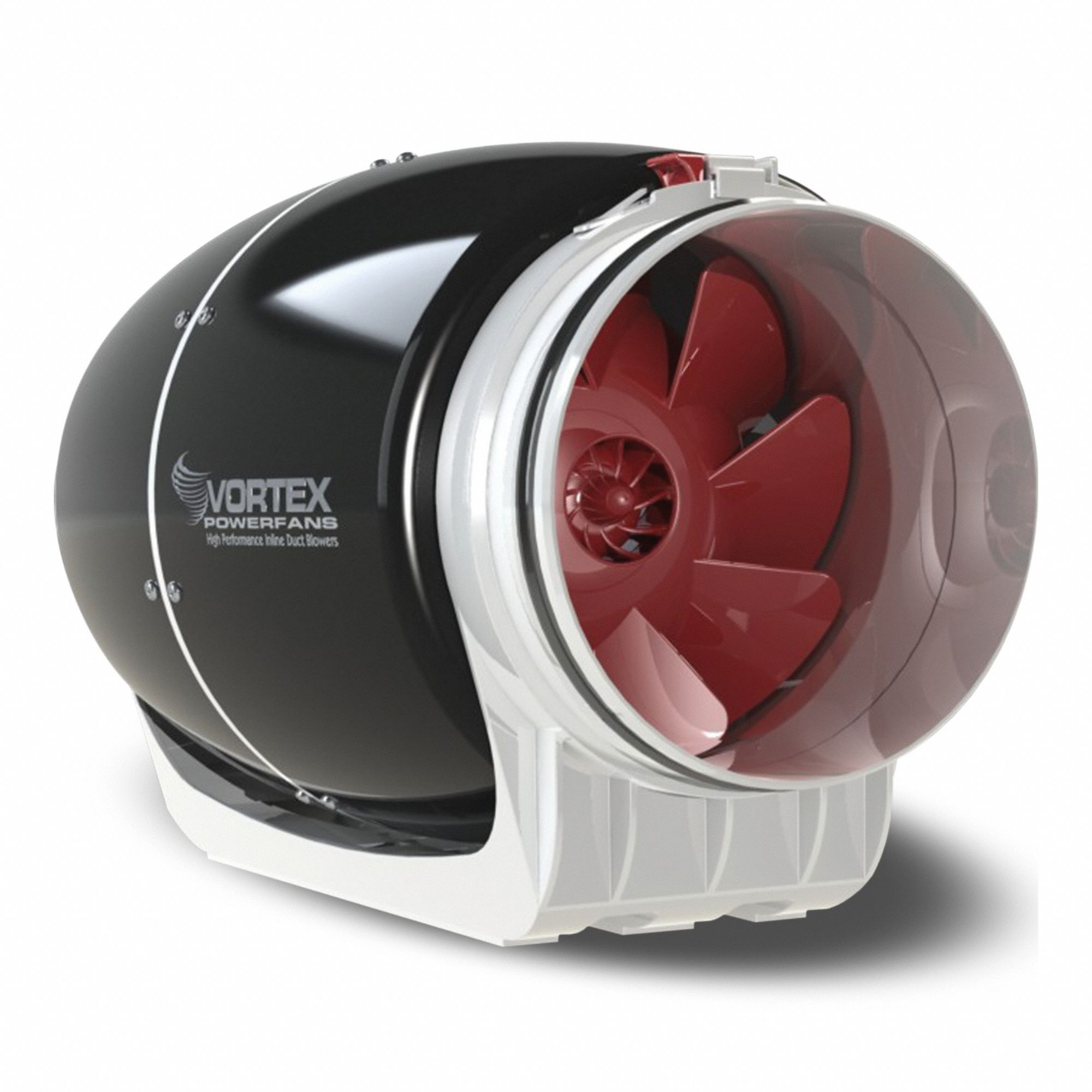 In-Line Duct Fan: 6 in Duct, 120V AC, 1 Ph, 60 Hz Freq, Polycarbonate (MPN S-600). Key specifications — Includes: Mounting Bracket; Brand: PANASONIC; Speed Controllable: Yes; High-Efficiency Motor: Yes; Housing Material: Polycarbonate; Nameplate Voltage: 120V AC; Number of Speeds: Variable; High-Efficiency Motor_Broad: High-Efficiency Motor.