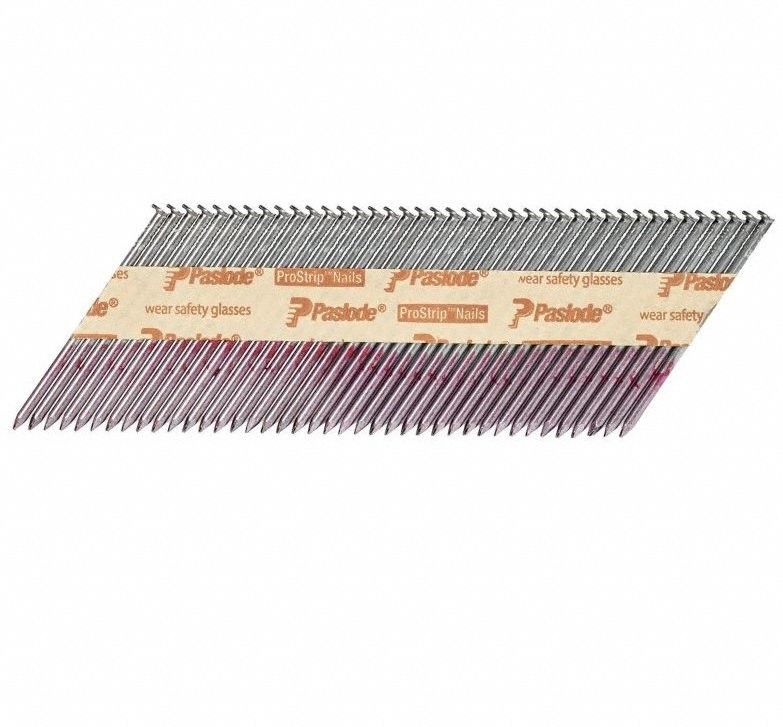 Framing Nails: Framing Nails, Offset Round, Ring, 2 3/8 in Overall Lg, 0.113 in Shank Dia