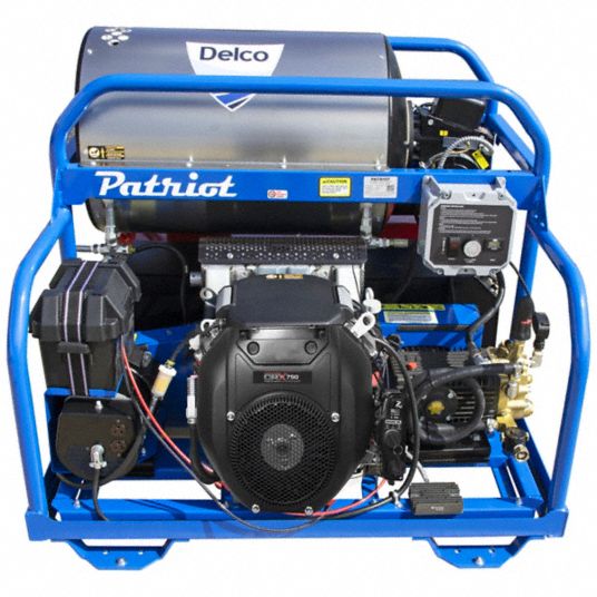 DELCO, 3,000 psi Op Pressure, Hot, Hot Water Pressure Washer 796CA5