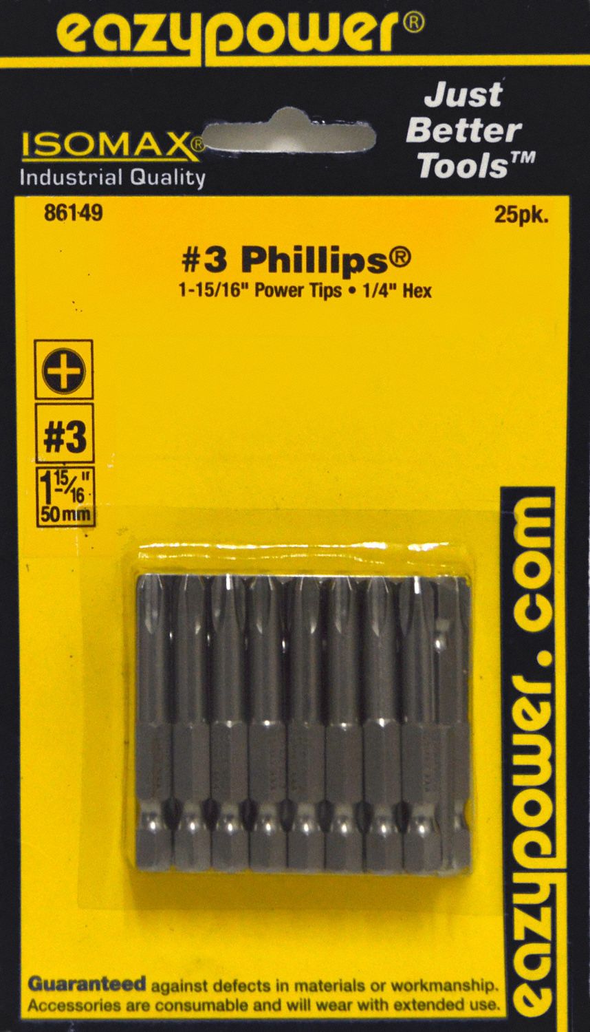 EAZYPOWER, Power Bit, Imperial, Driver Bit - 848L40|35794