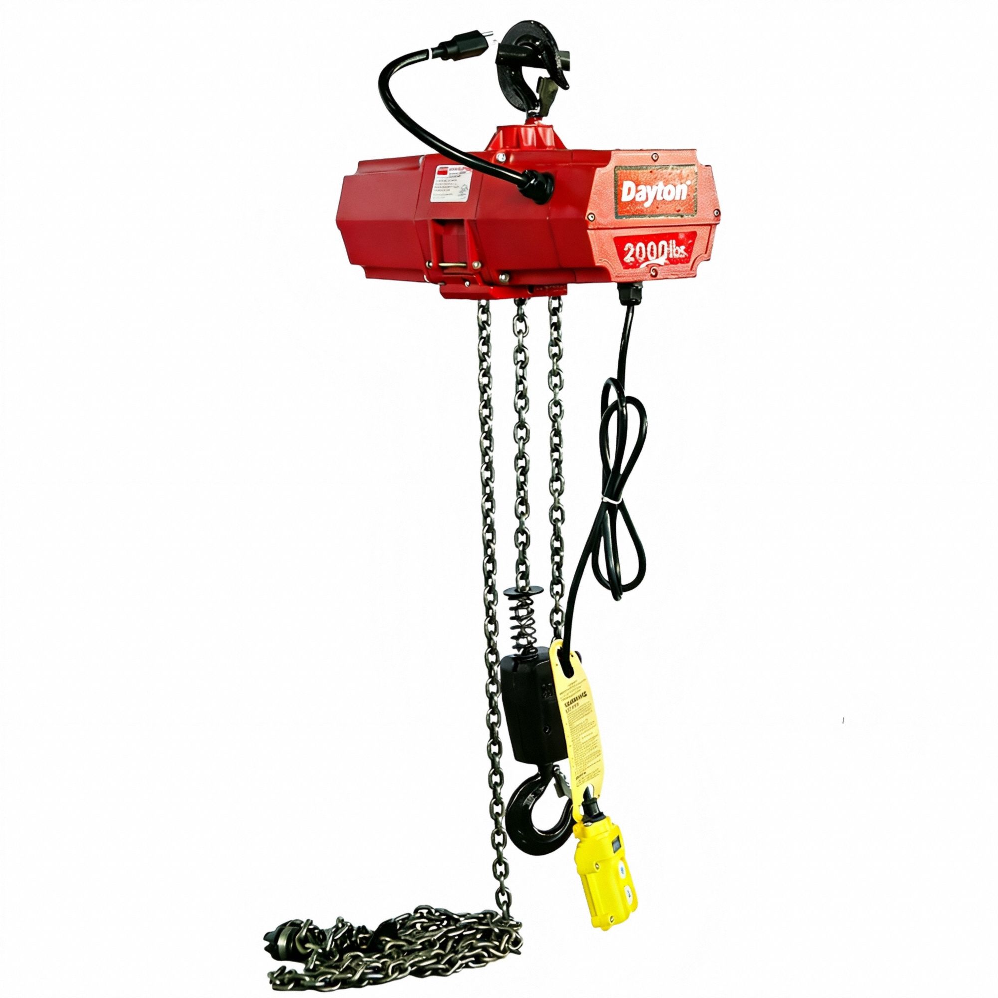 DAYTON, H2 - Light Duty, 115V AC, Electric Chain Hoist - 2GTD9