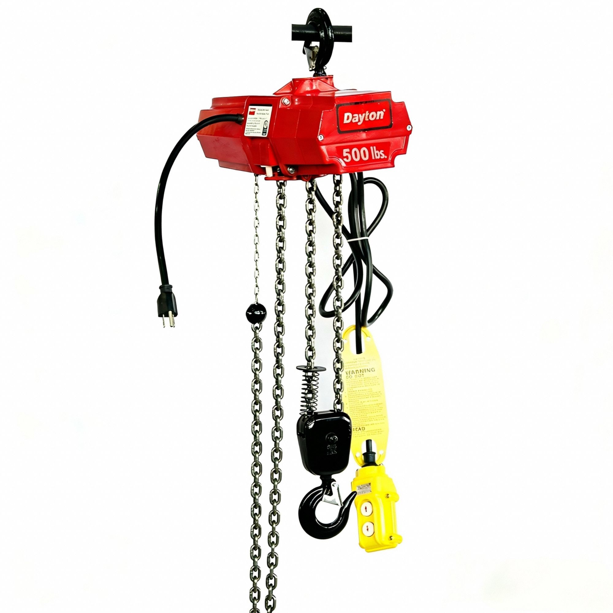 DAYTON, H2 - Light Duty, 115V AC, Electric Chain Hoist - 2GTD2