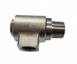 Swivel 90 Deg Brass SS 3/4 FNPT Inlet