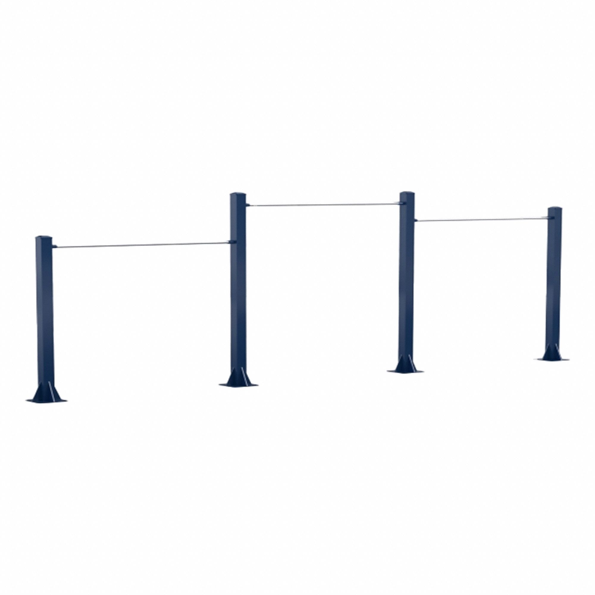 Tri-Level Horizontal Bar Assembled