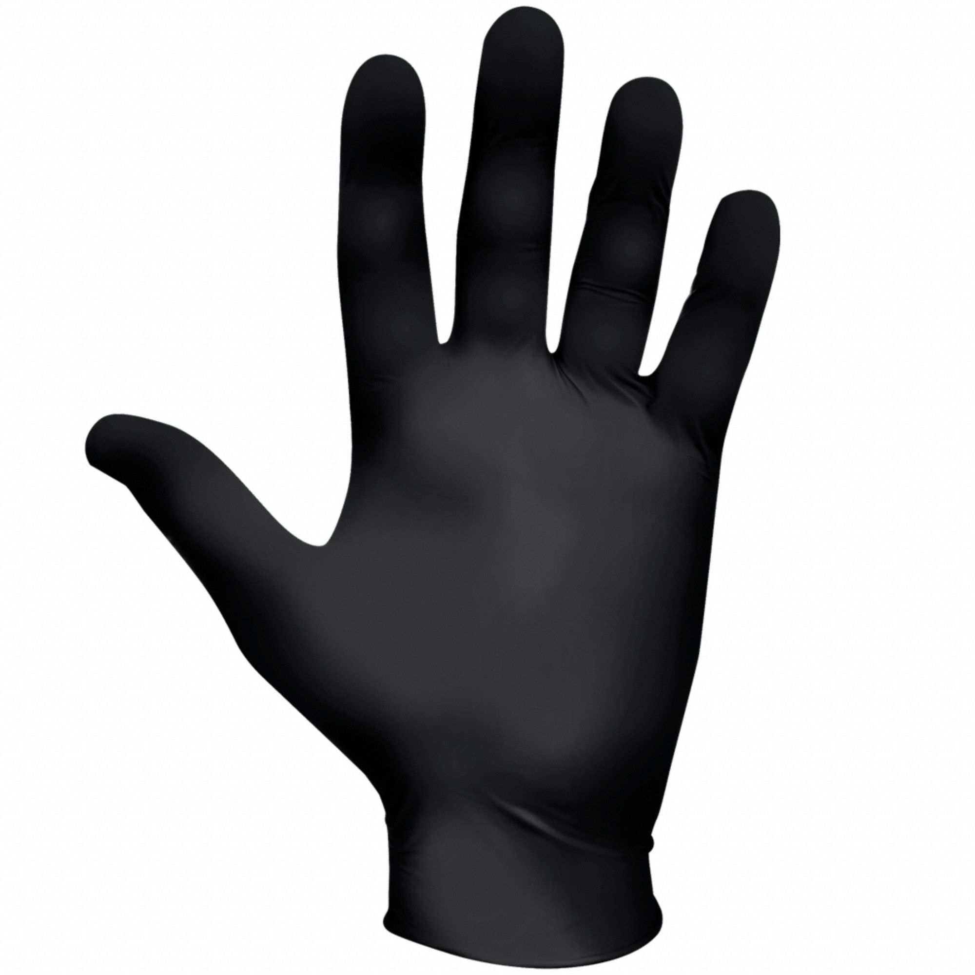 Disposable Gloves: Food-Grade, 2XL ( 11 ), 3 mil, Powder-Free, Nitrile, Grain, 1.5 AQL, 180 PK