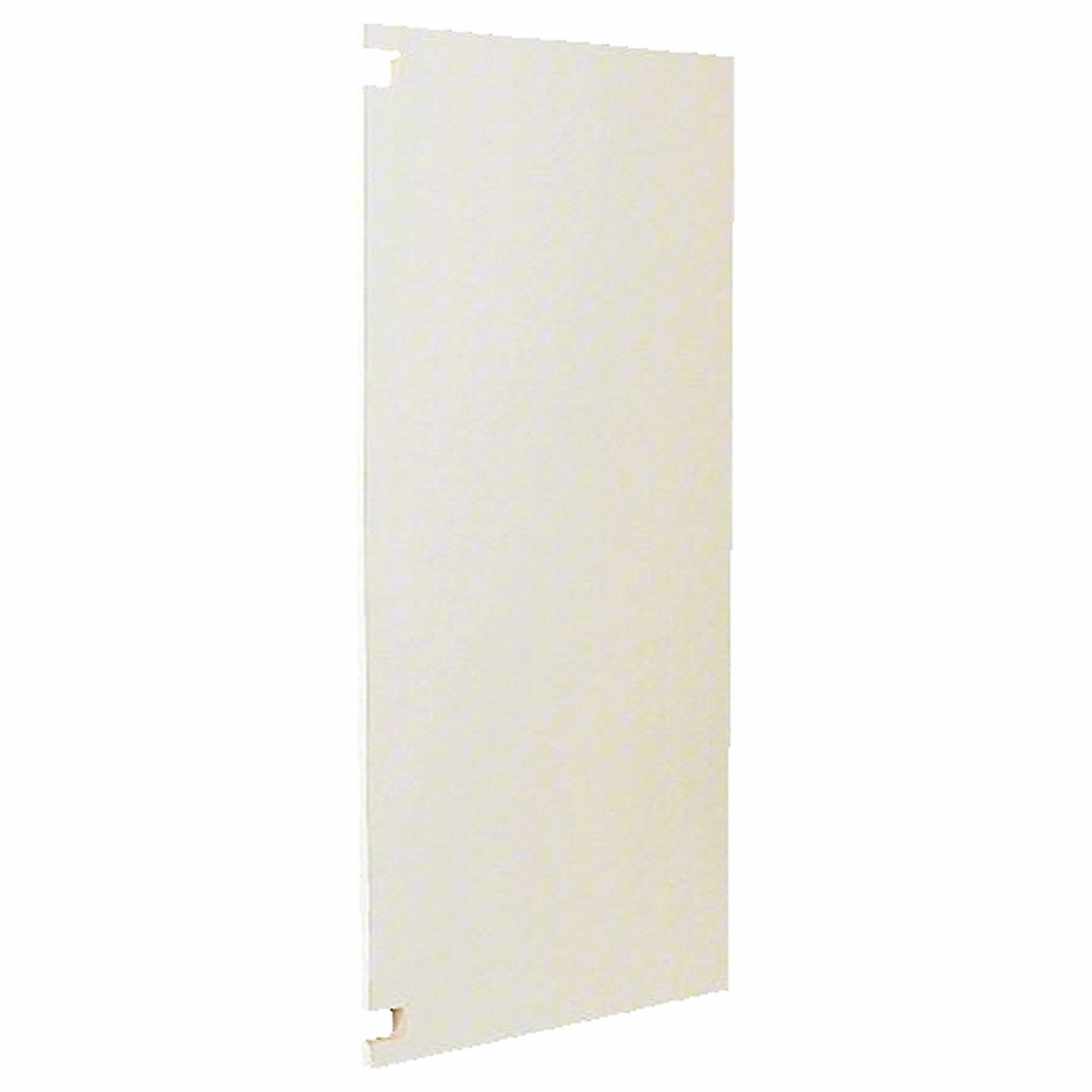 Plastic Laminate Door: 58 in x 26 in x 1 in, Laminate, Matte, Almond, Out Swing