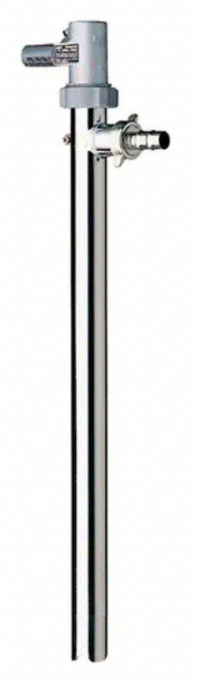Air Drum Pump: Pump Only, 32 gpm Max. Flow Rate, 1, 200 cps Max. Viscosity, Centrifugal