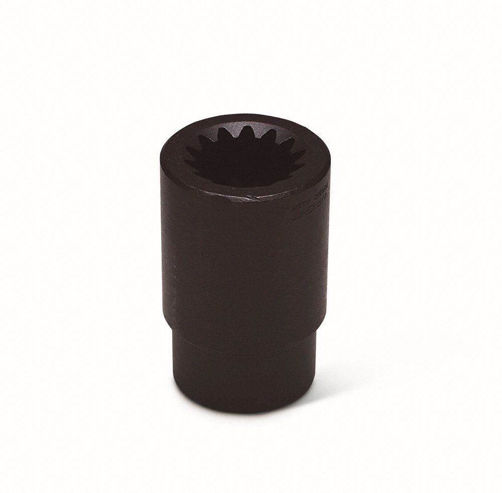 WRIGHT TOOL Impack Socket: #5 Spline, SAE, 1 1/16 in Socket Size, 6-Point, Deep, 3 3/4 in Overall Lg (MPN 5934). Key specifications — attr1215501: WRIGHT TOOL; attr1215515: Black Oxide; attr1215518: 1-1/16 in.