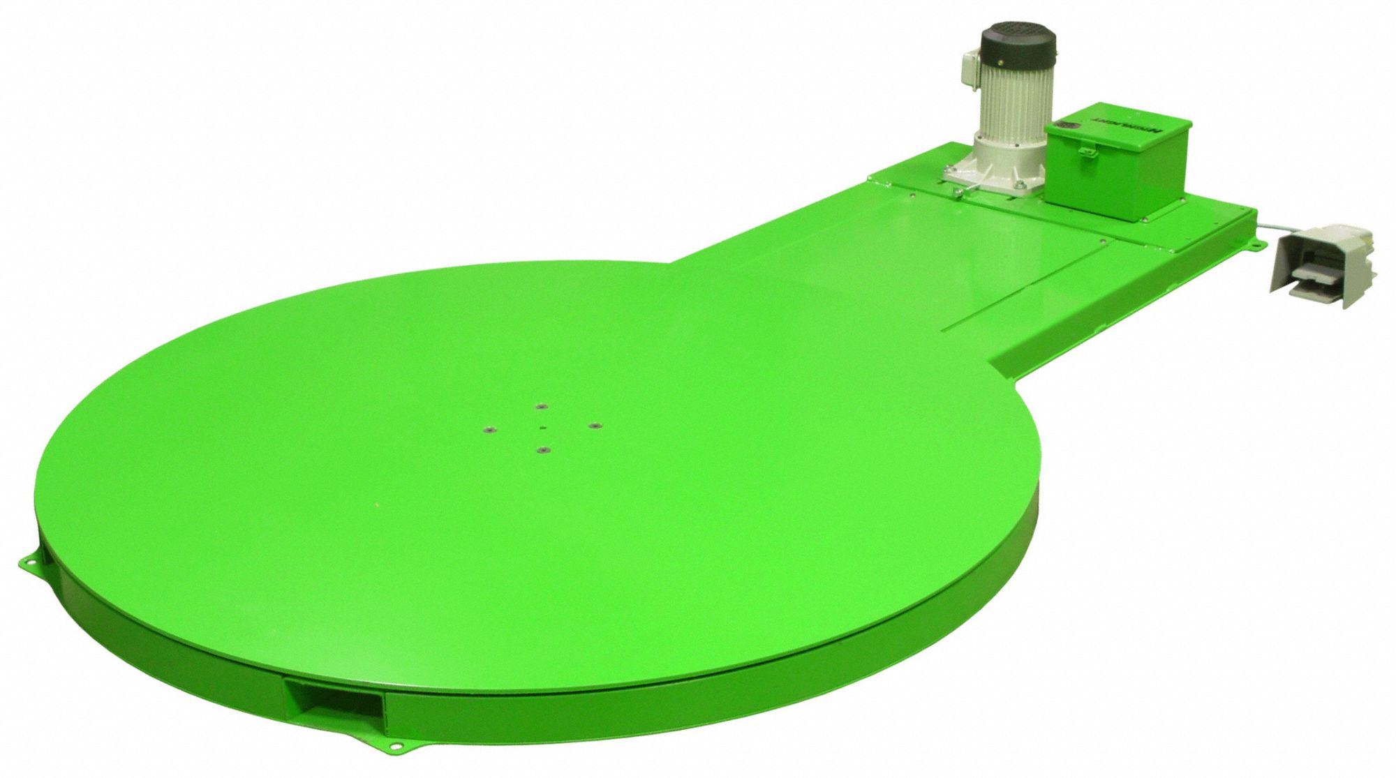 Stretch Wrap Turntable: Manual Machine, 59 in Max. Load Lg, Stretch Wrap Turntable