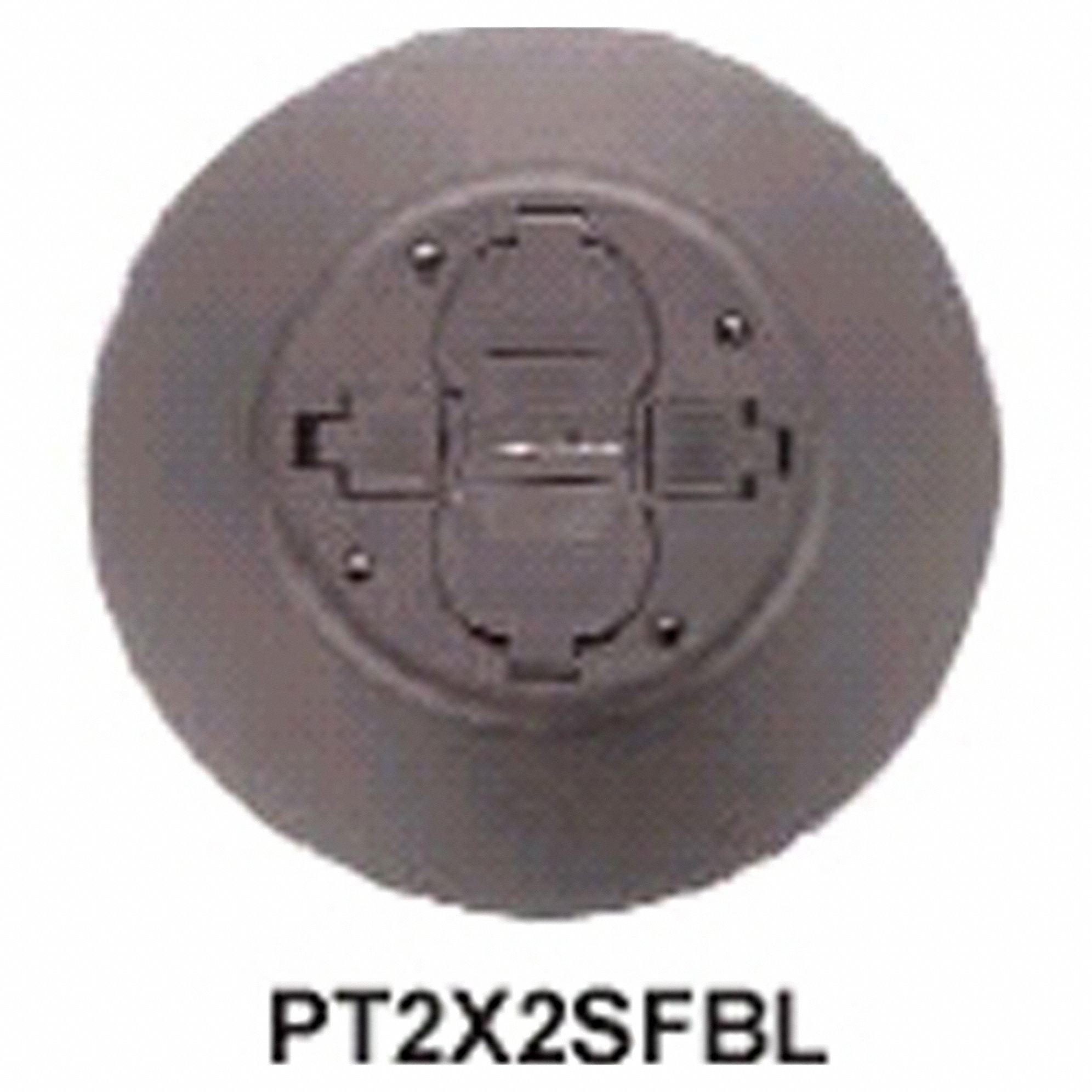 2X2 Flush Service Fitting With Cover,  Gr