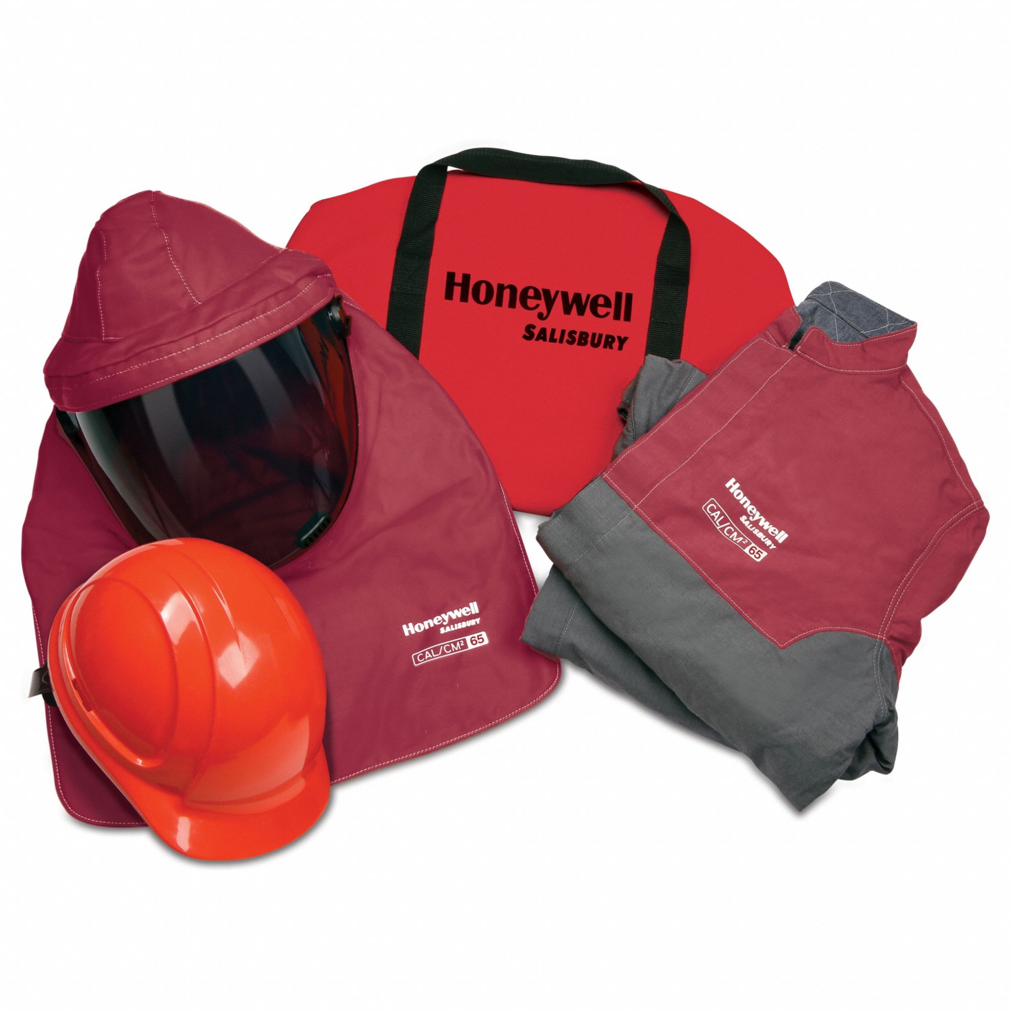 SALISBURY, M, 65 cal/sq cm ATPV, Arc Flash PPE Kit 800TV2SK65PRGMPP Grainger