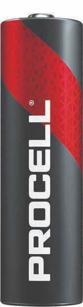 Battery: AA, Everyday, Alkaline, 1.5V DC, Procell Constant, 24 PK