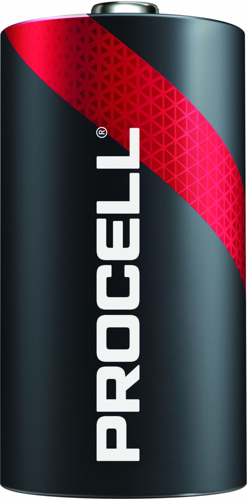 Battery: D, Everyday, Alkaline, 1.5V DC, Procell, 12 PK