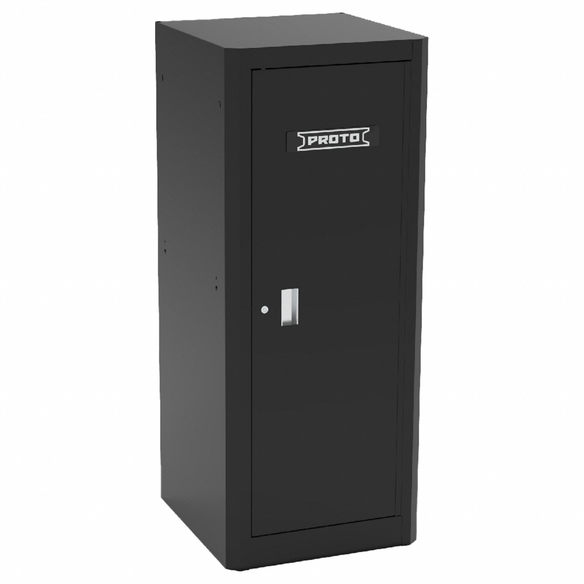 SIDE LOCKER,BLACK,GLOSS,STEEL,14 GA