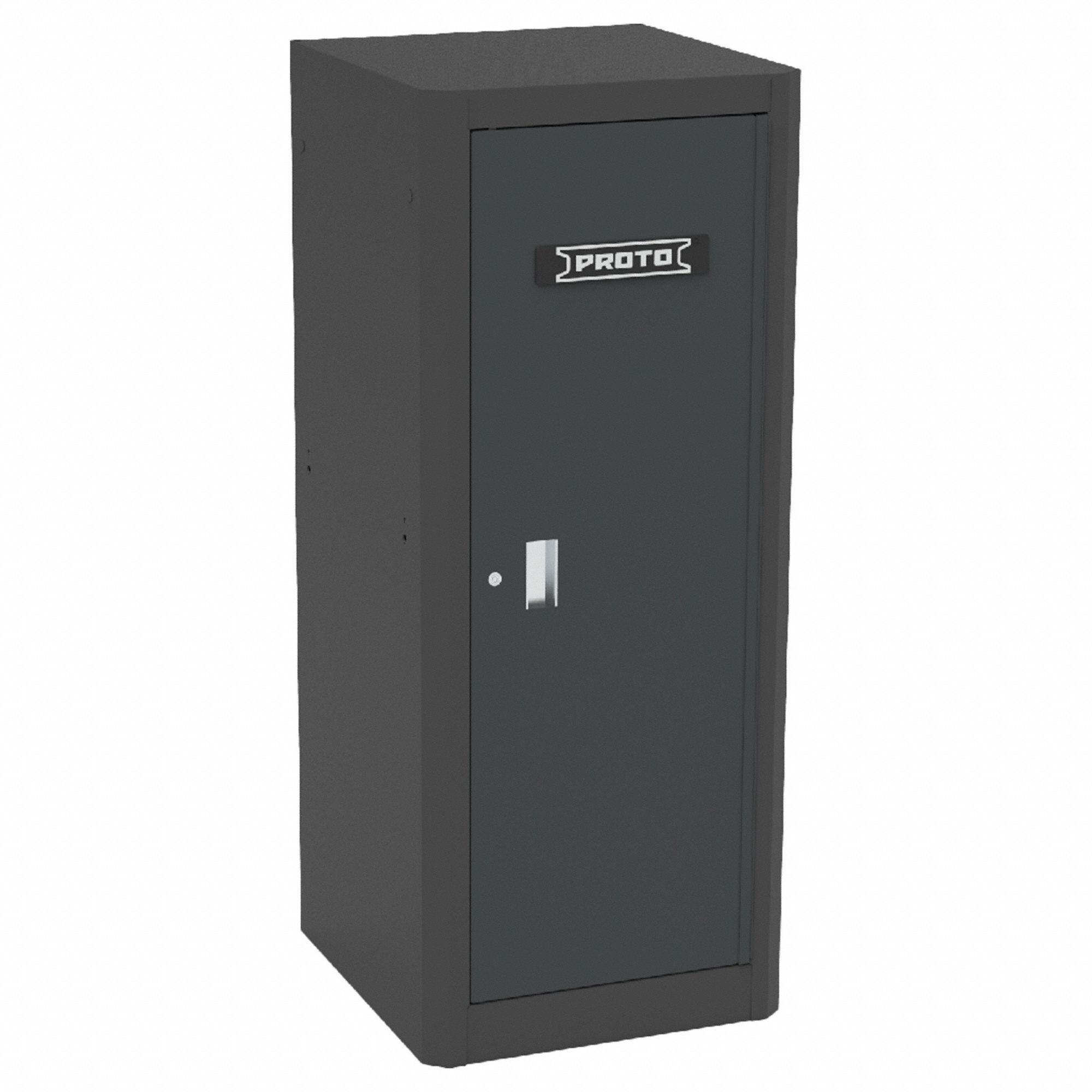 SIDE LOCKER,BLACK,GLOSS,STEEL,14 GA