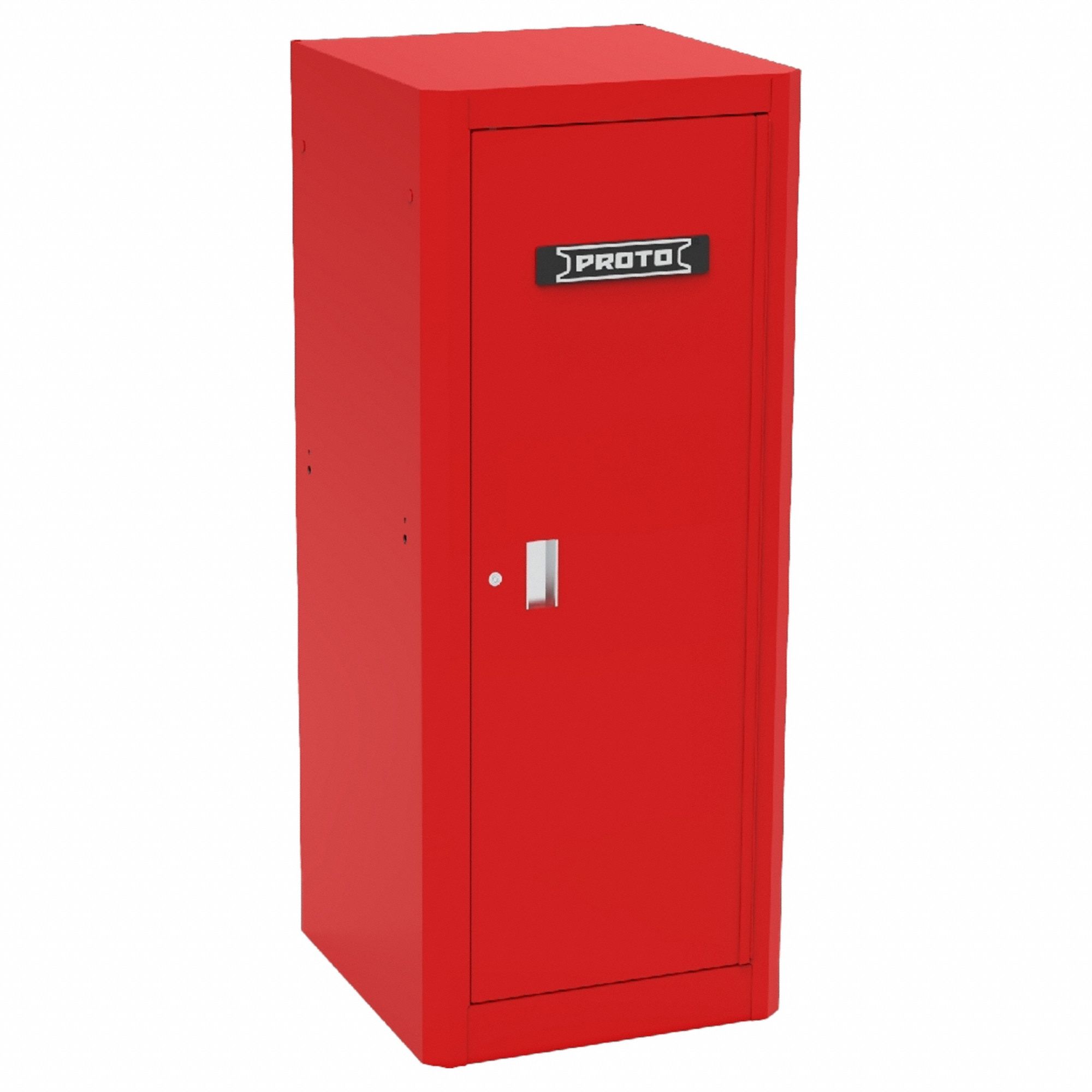 SIDE LOCKER,RED,GLOSS,STEEL,14 GA