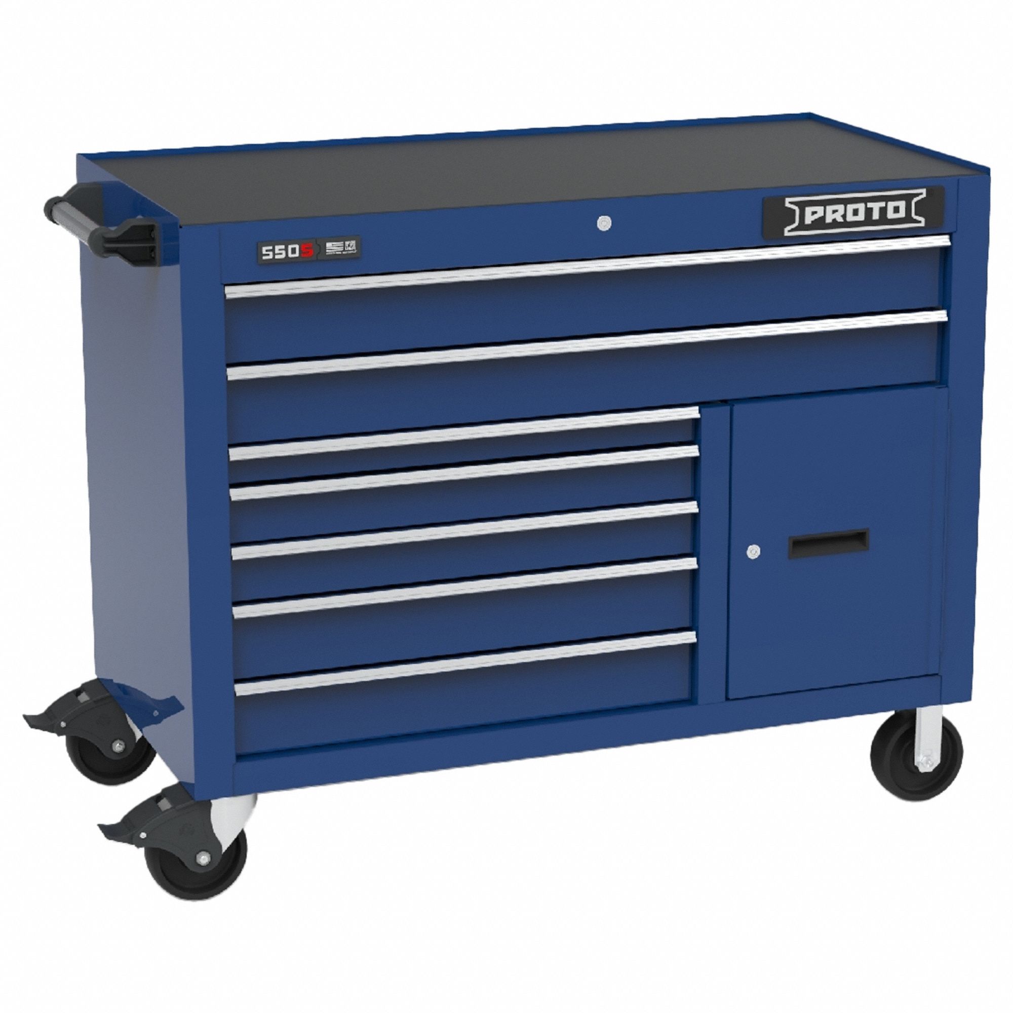 ROLLING TOOL CABINET,BLUE,STEEL,GLOSS