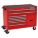 ROLLING TOOL CABINET,RED,STEEL,GLOSS
