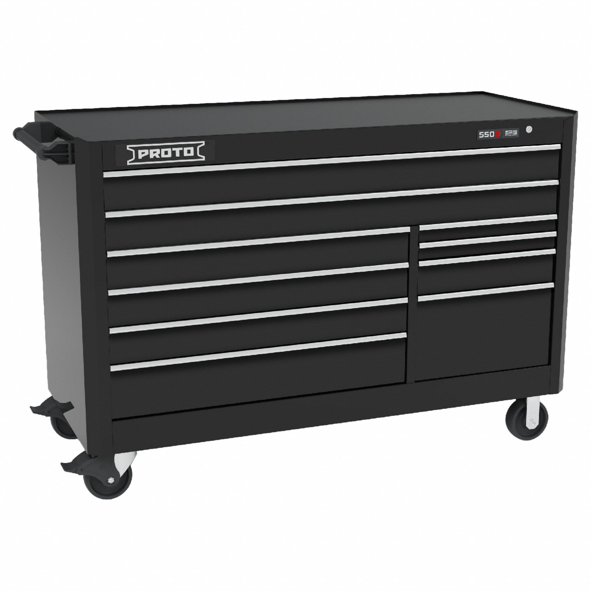 Rodac BCD-420061S Green and black 6 drawer tool cabinet 42 x 18 x 20