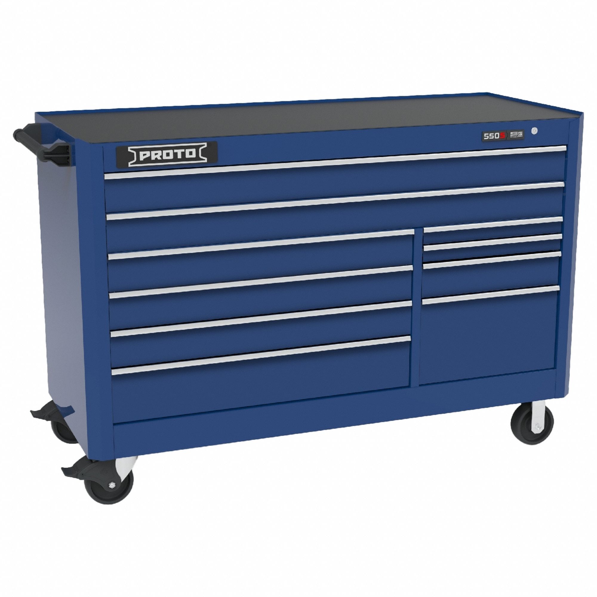 ROLLING TOOL CABINET,BLUE,STEEL,GLOSS