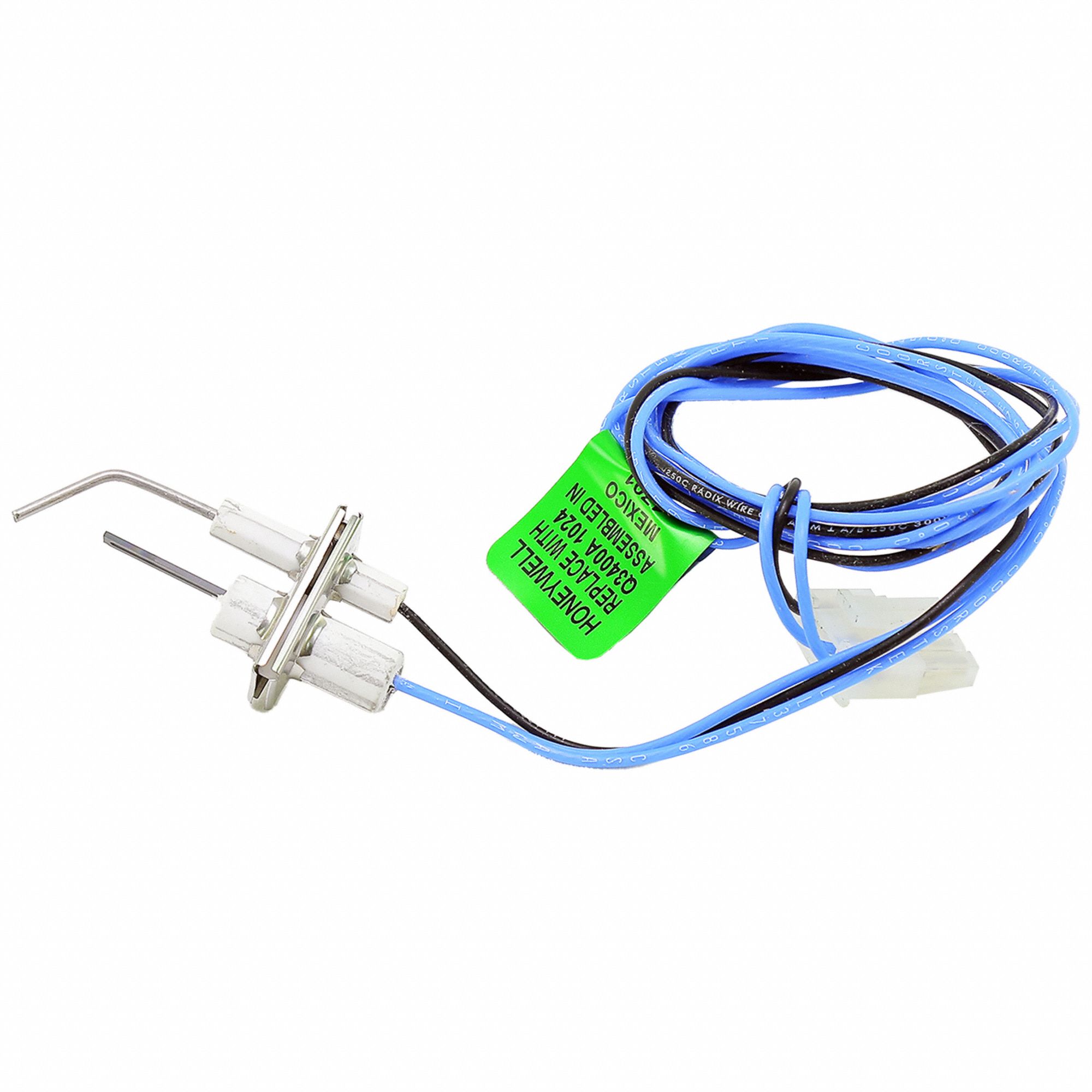 thumbnail image 2 of CERAMIC IGNITION SPARK IGNITOR ELECTRODE GAS SENSOR ANGLED 2 of 11