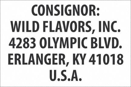 Consignor Label 4x6 BK/WT
