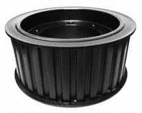 Timing Belt Pulley: Trapezoidal, Bushed, H For Belt Trade Size, For 2 in Belt Wd