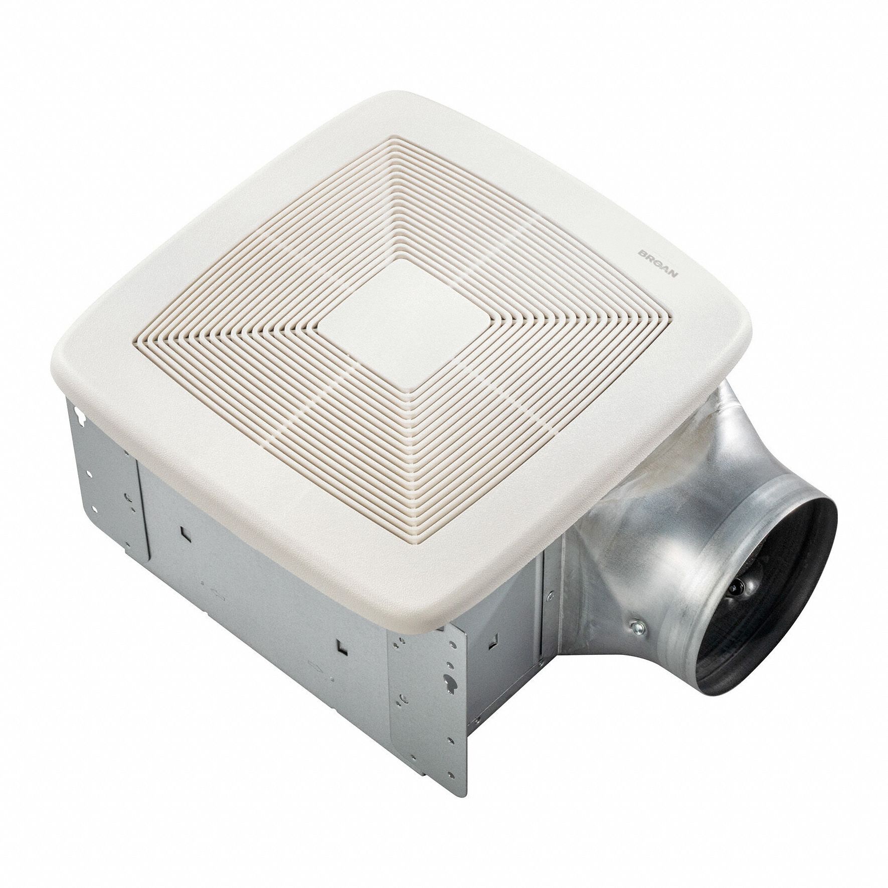 Exhaust Fan: Ceiling, 80 cfm Max, 0.3 sones, 1 Speed, Round Duct