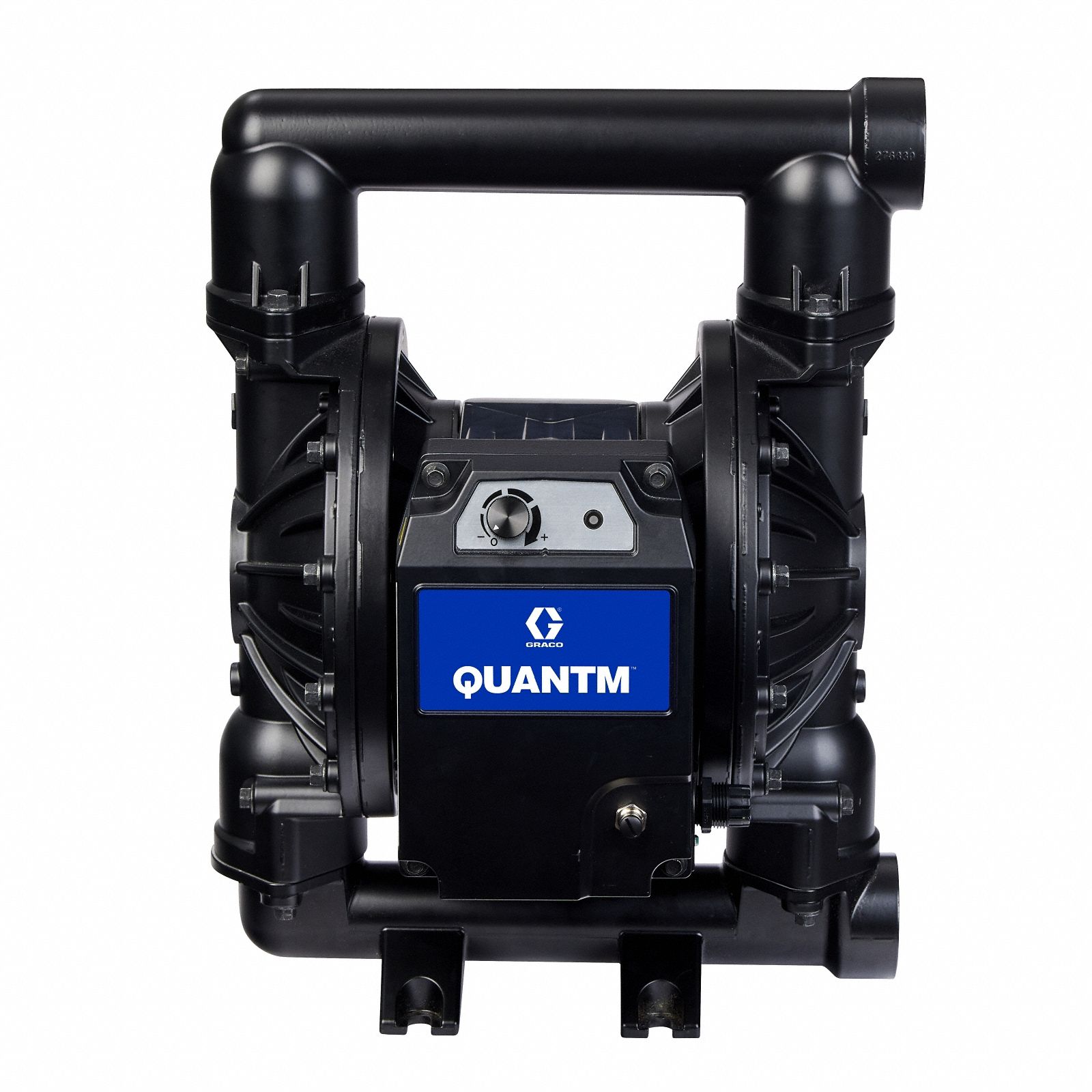 GRACO Electric Diaphragm Pump: Aluminum Body, 2 in Fluid Connection Size, NPT Connection (MPN TE120-0001). Key specifications — Nameplate Voltage: 200-240V AC; Brand: GRACO; Check Valve Material: Santoprene; Seat Material: Santoprene.