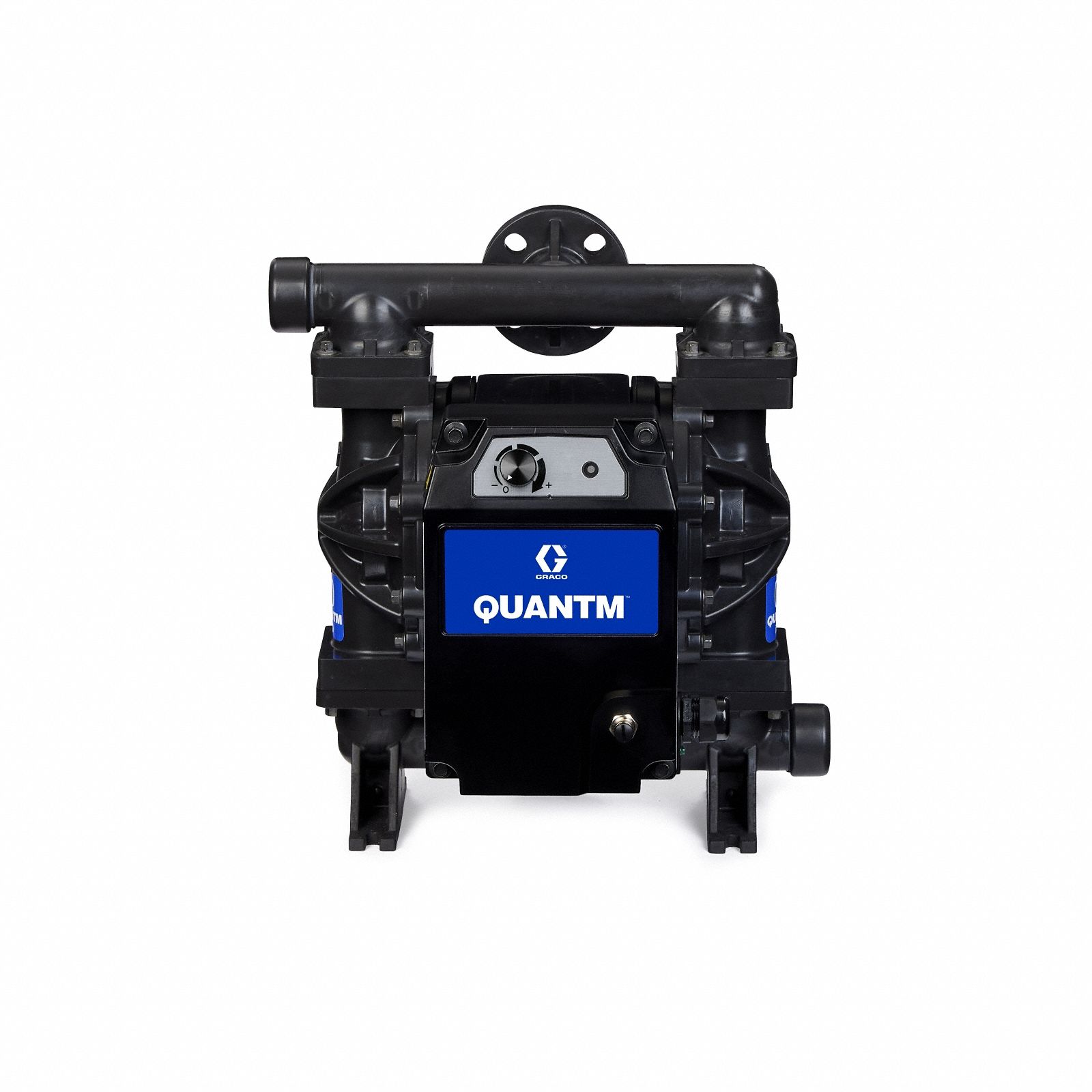 Electric Diaphragm Pump: Polypropylene Body, 1 in Fluid Connection Size, Flange Connection