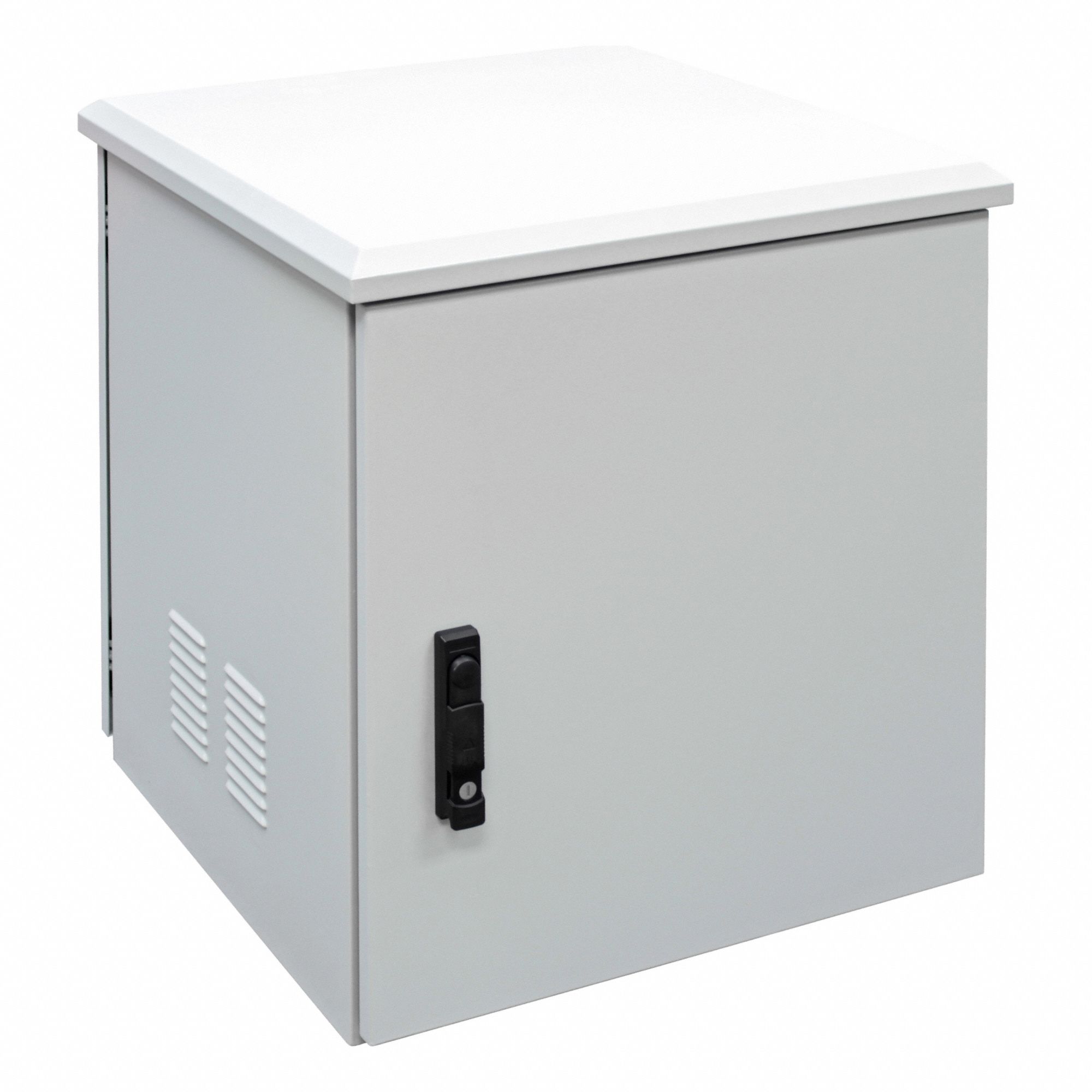 Network Cabinet: 15 Rack Units, 30 3/8 in x 23 5/8 in x 21 5/8 in, Powder Coated, Steel