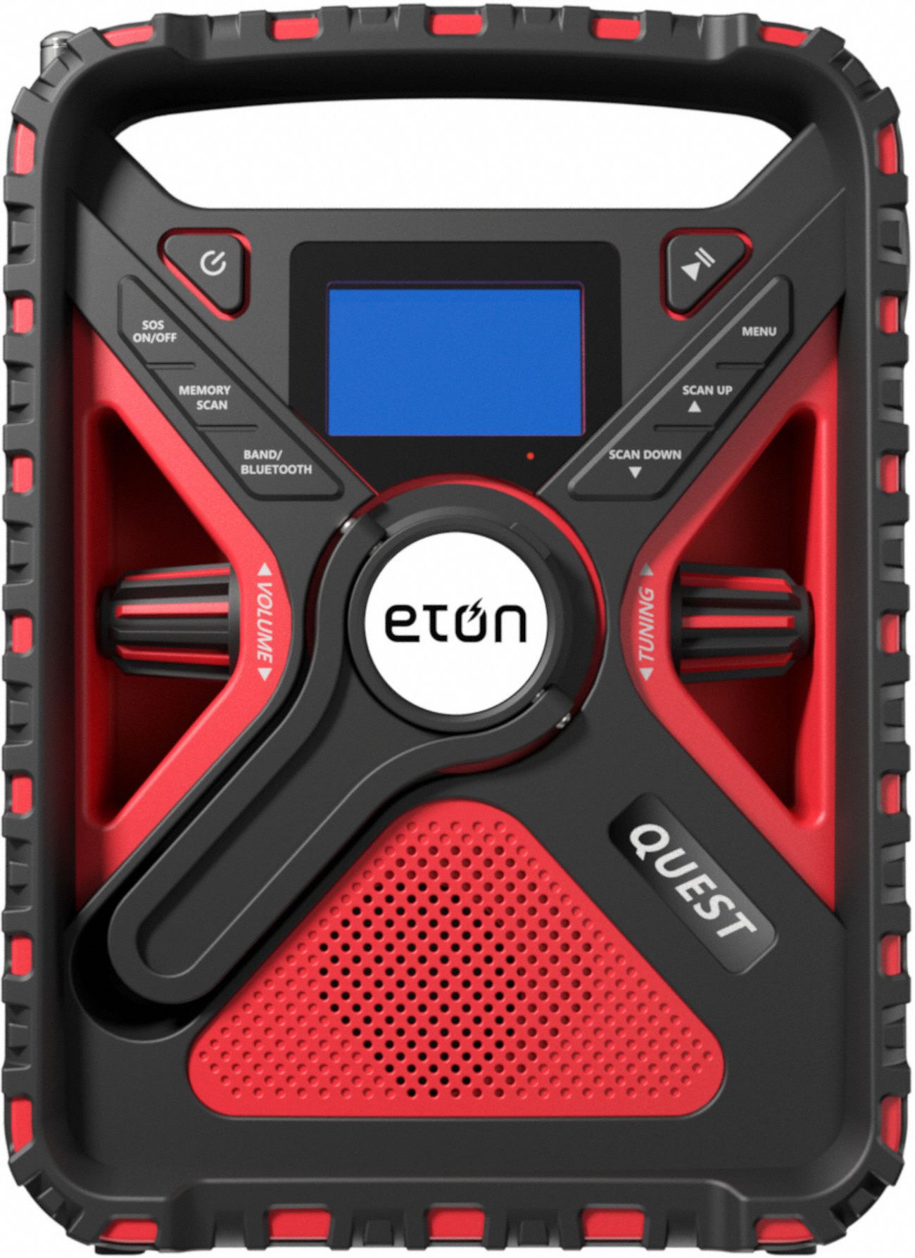 Weather Radio Blk/Red Display Included