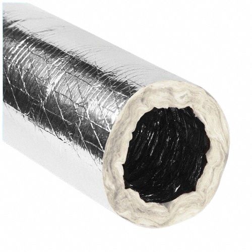 10 in Dia, 25 ft Lg, Insulated flex duct 847TC5|1080 Grainger