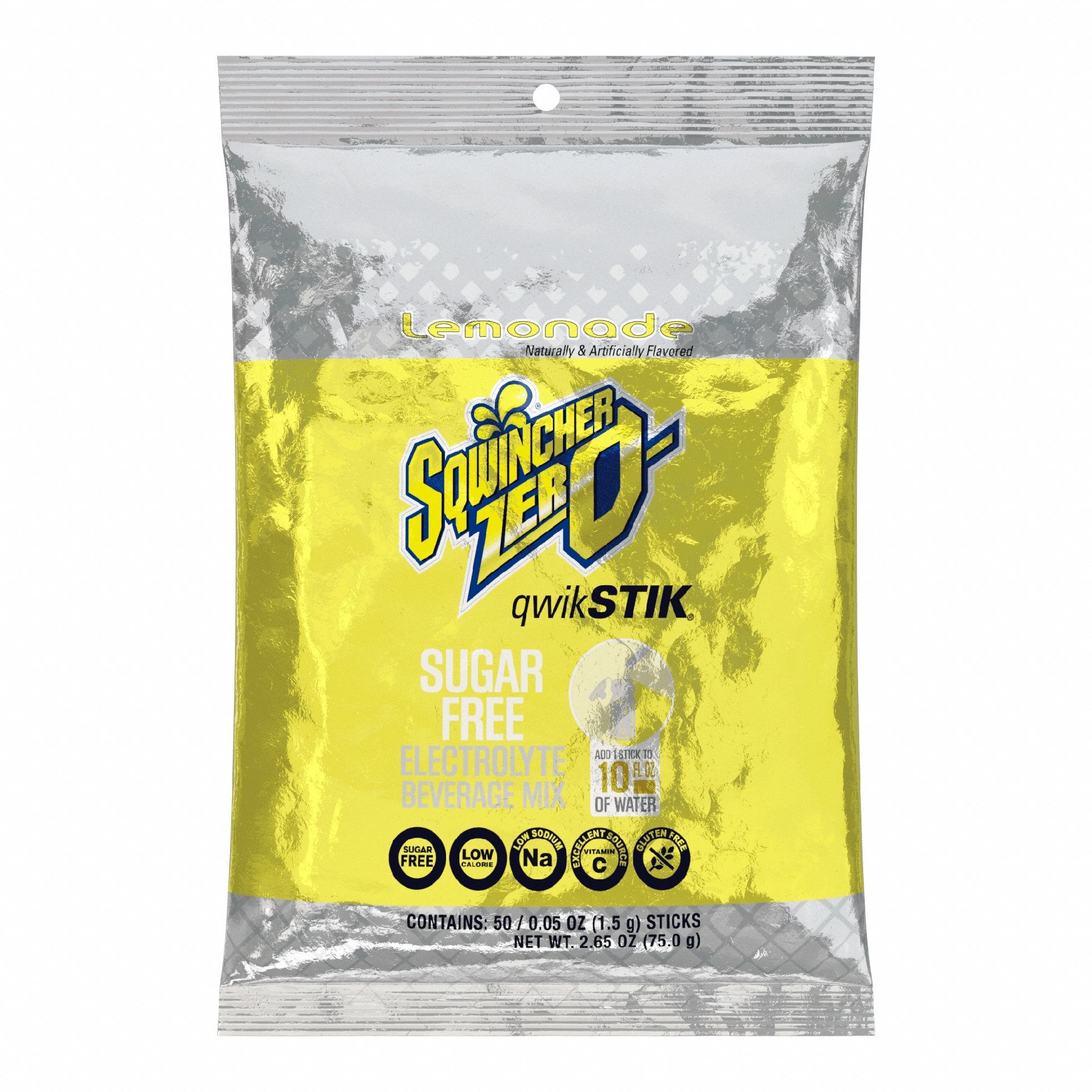 Sports Drink Mix: Lemonade, Single-Serve, 10 oz Concentrate Per Pack, Sugar-Free, 500 PK