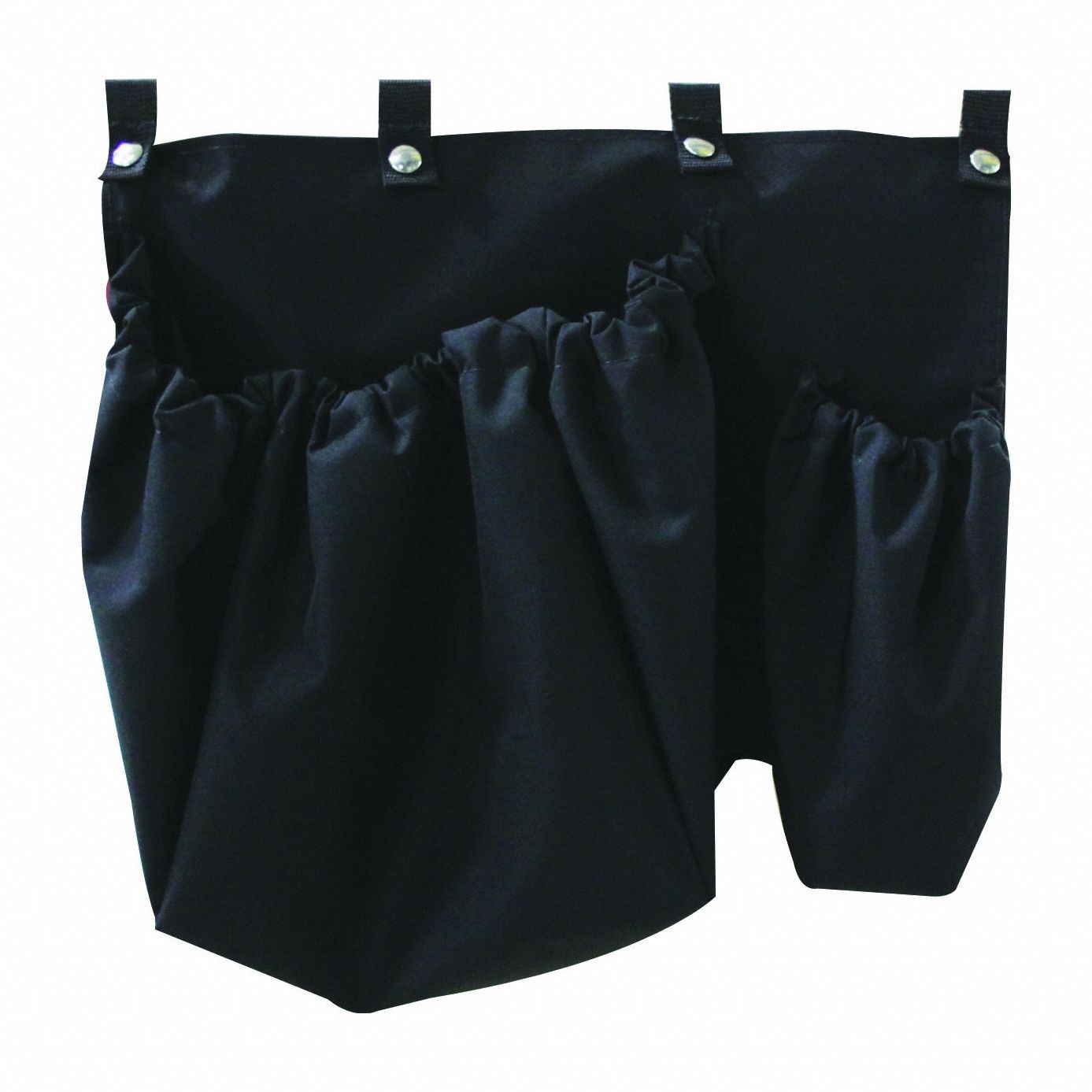 Janitorial Organizer: Black, 11 in Overall Ht, 18 in Overall Wd, 6 in Overall Dp