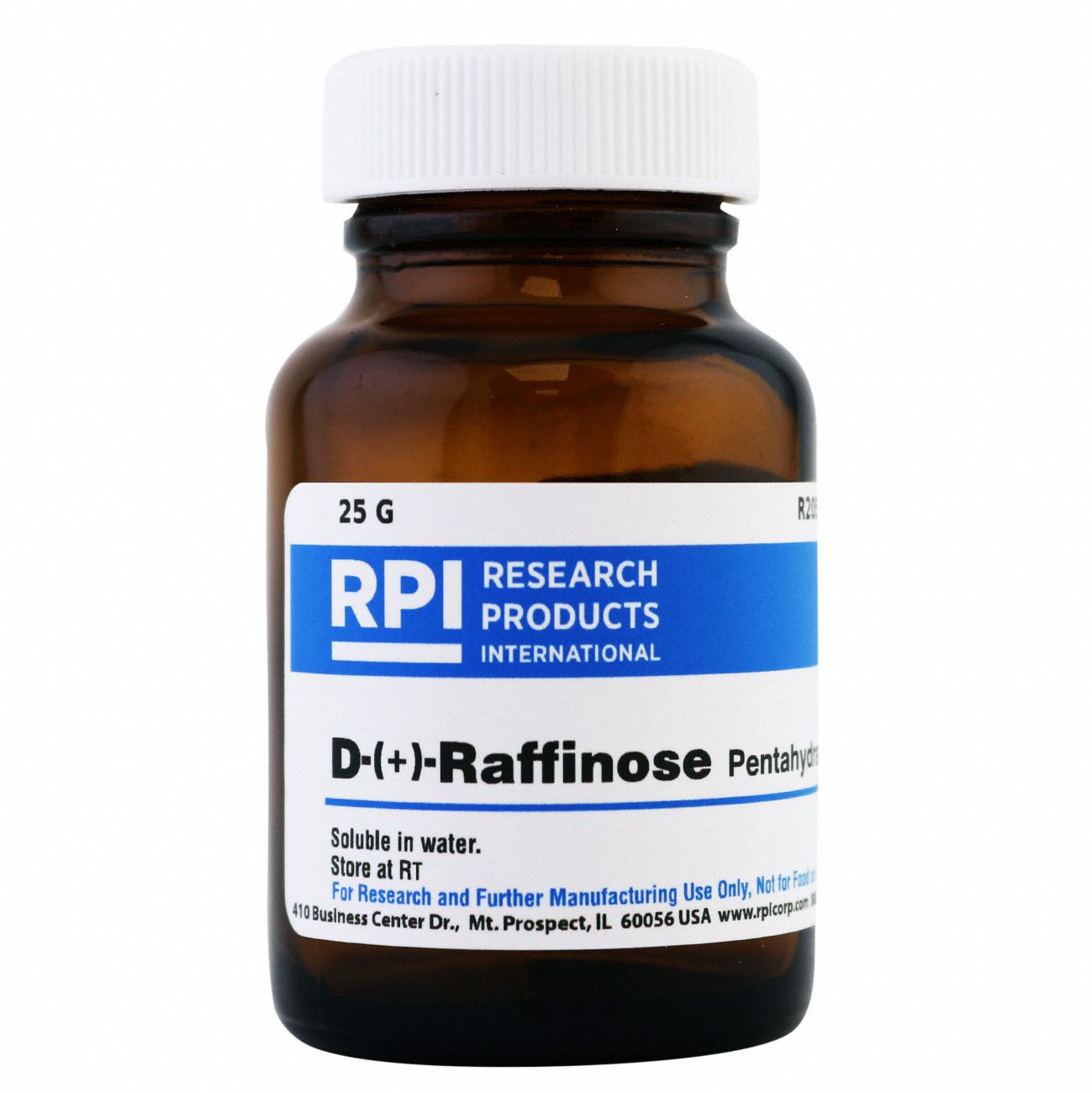 D-(+)-Raffinose Pentahydrate, 25g