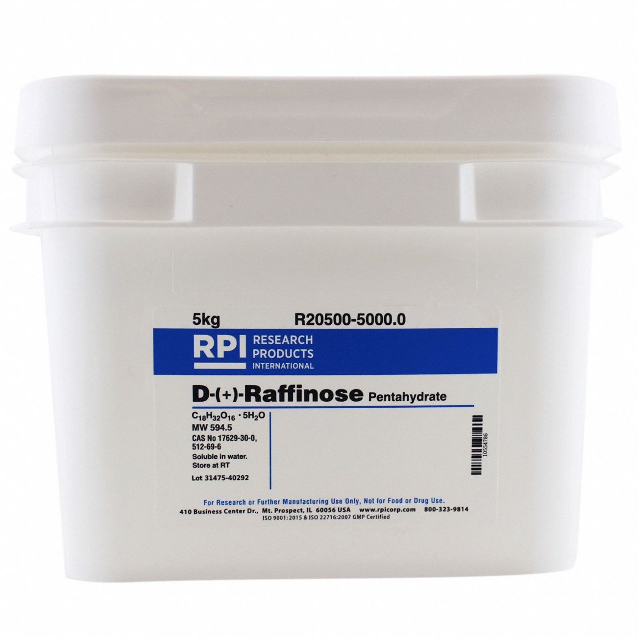 D-(+)-Raffinose Pentahydrate, 5kg
