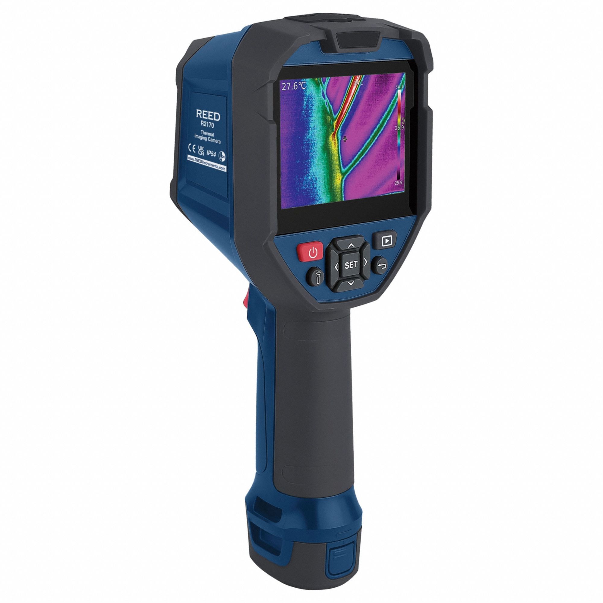 Thermal Imager: 56° x 42°, USB, +/-2.0% of Reading Accuracy °C, 640 x 480, Light