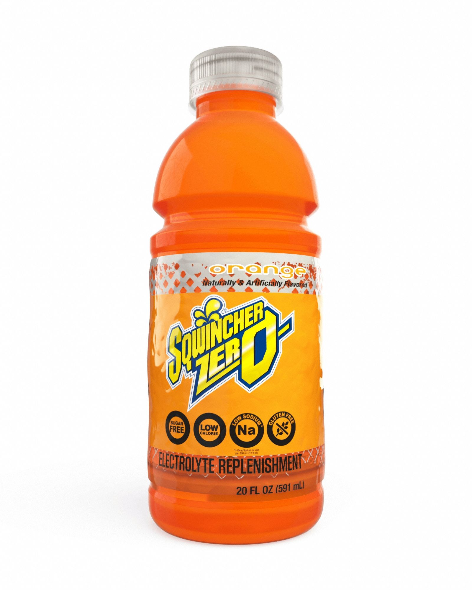 D7436 Sports Drink Bottle Orange PK24
