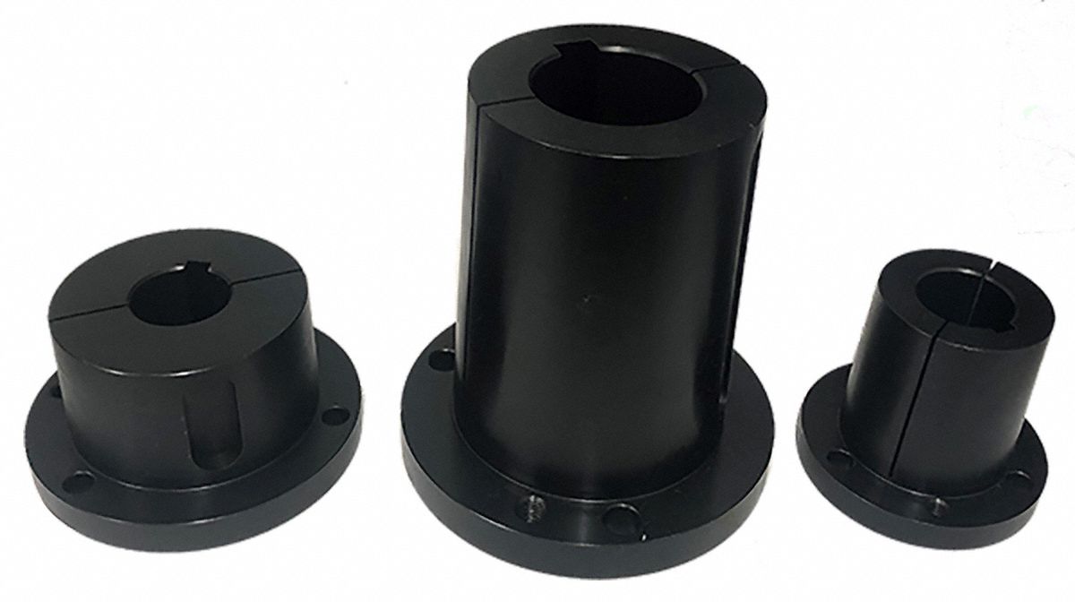 Split Taper Bushing: R2, 1 1/2 in Bore Dia, 4.63 in Bolt Circle Dia, Inch