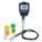 PH METER,DUAL DISPLAY,LCD,AUTOMATIC