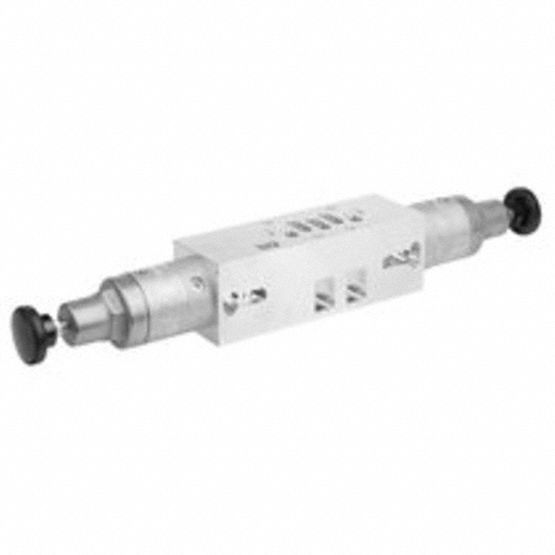 Manifold Sandwich Accessory Module: 1, 700 lpm Max Flow Rate, 0.5 bar to 8 bar