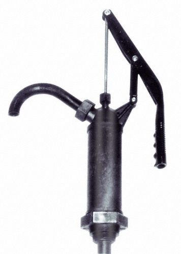 Hand Pump: Lever Action, Pump with Spout, PPS Housing, 12 oz per stroke, Piston, PVDF