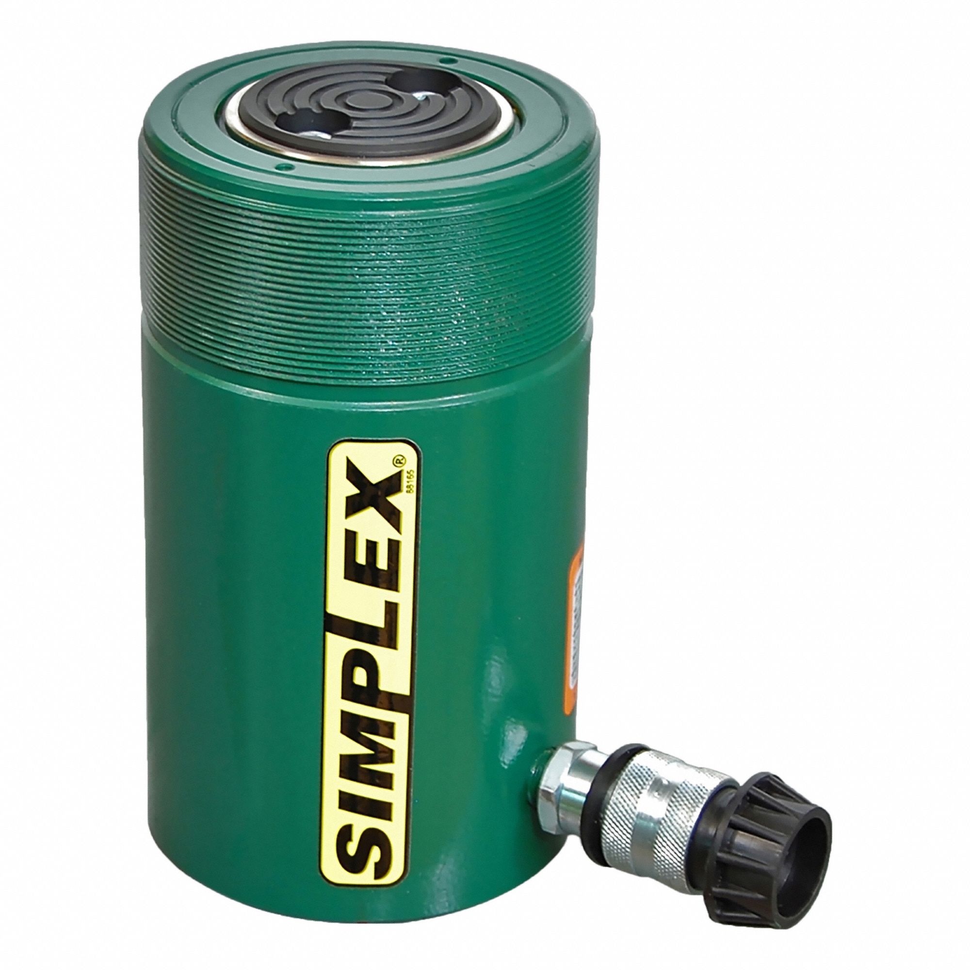 Cylinder: Single Acting, 55 ton Nominal Capacity, 4 in Nominal Stroke Lg, Steel