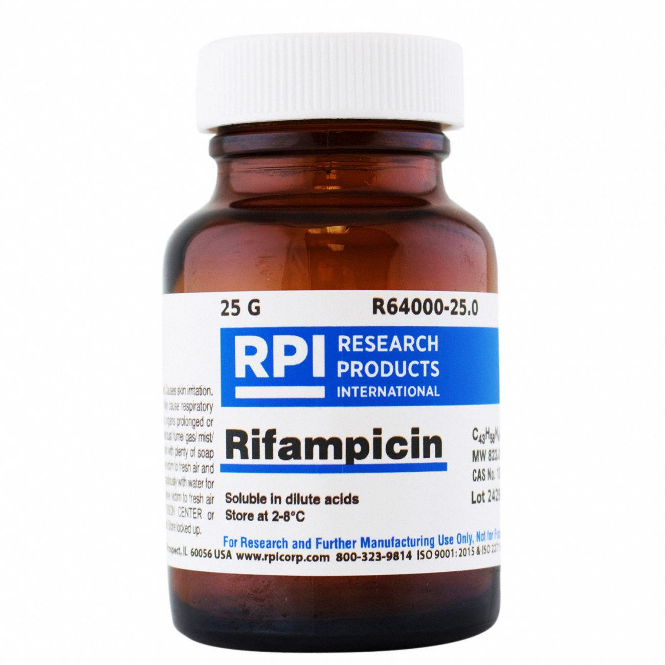 Rpi G Container Size Powder Rifampicin Ua R