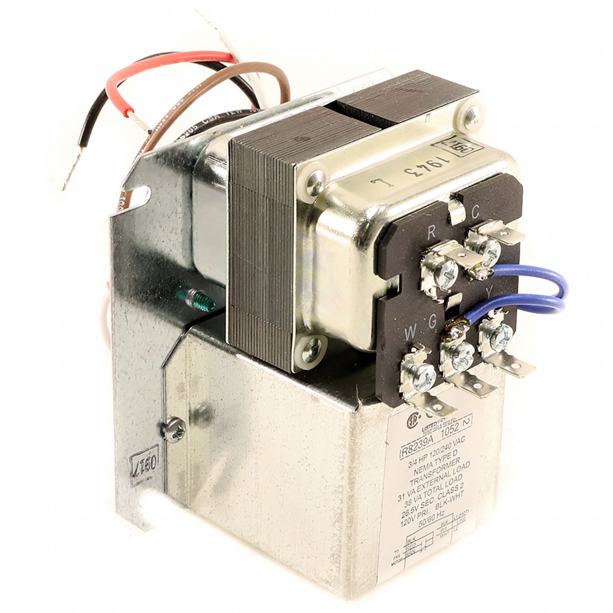 SPDT, Normally Closed/Normally Open, Transformer Relay 2E857