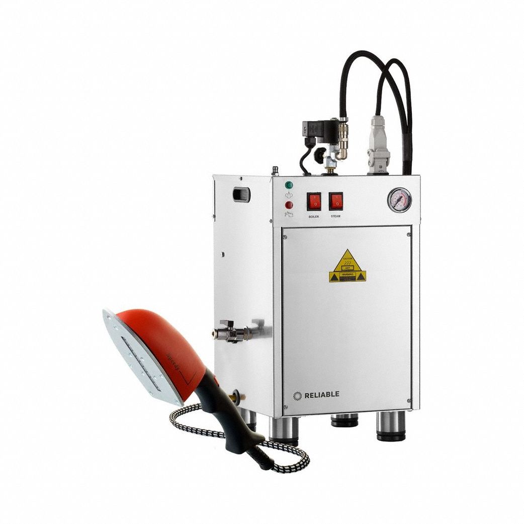 Pressurized Steam Cleaner With Wand: 20 1/2 in Overall Lg, No Auto Shutoff, 1 Settings